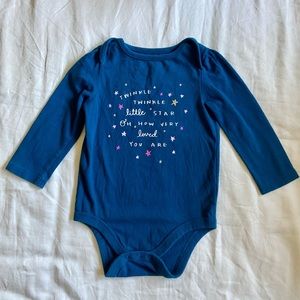 Cat & Jack Long Sleeve Onsie